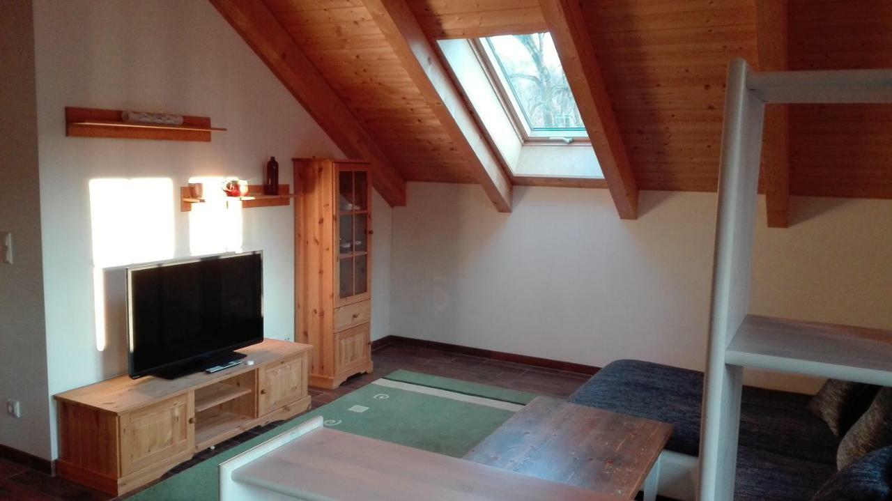 Blockhaus - Ferienwohnung Sunrise 奥古斯都堡 外观 照片