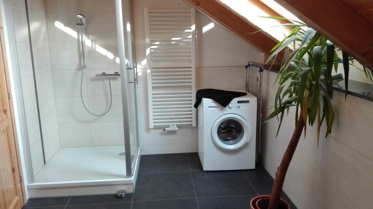 Blockhaus - Ferienwohnung Sunrise 奥古斯都堡 外观 照片