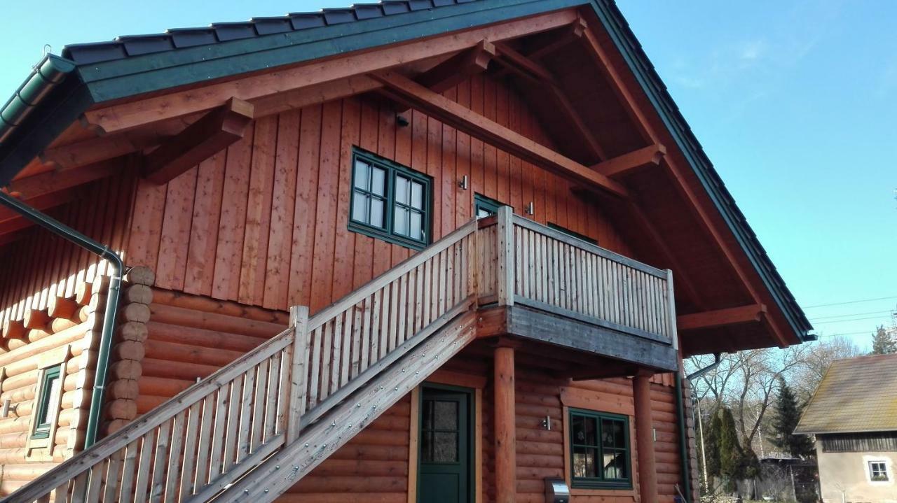 Blockhaus - Ferienwohnung Sunrise 奥古斯都堡 外观 照片